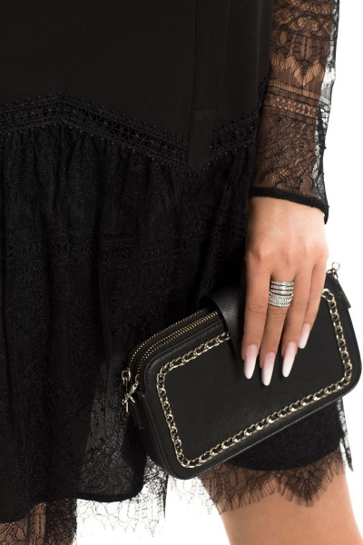 Платье Golden Valley 4875 черный - фото 6