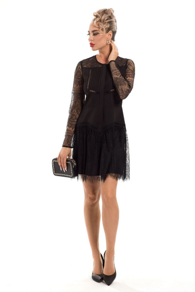 Платье Golden Valley 4875 черный - фото 1