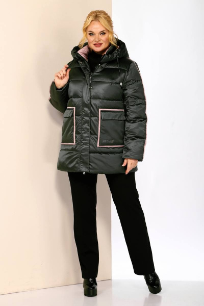 Куртка Shetti 2093 зеленый - фото 2