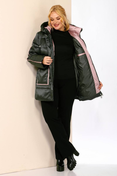 Куртка Shetti 2093 зеленый - фото 4