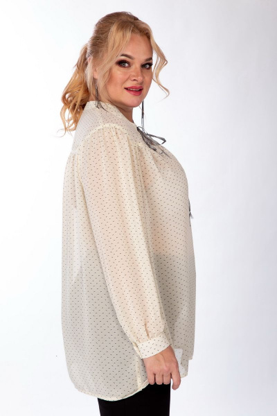Блуза Michel chic 760 молочный - фото 4