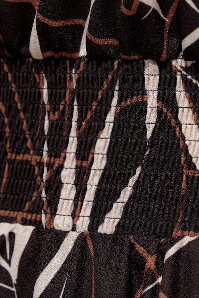 Платье Панда 110480w черный - фото 2