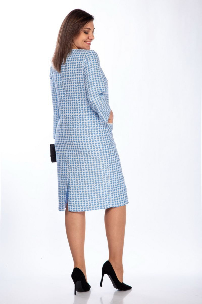 Платье Michel chic 2114 голубой - фото 6