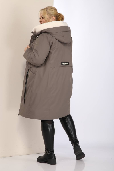 Пальто Shetti 2102 капучино - фото 5