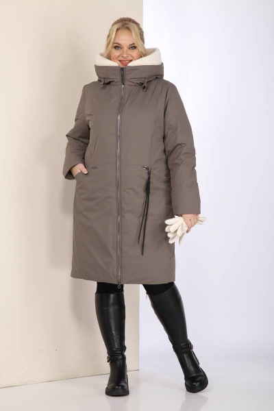 Пальто Shetti 2102 капучино - фото 1