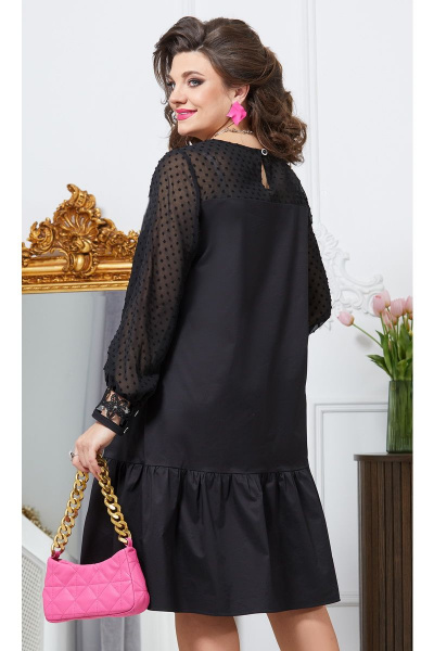 Платье Vittoria Queen 17573 черный - фото 3