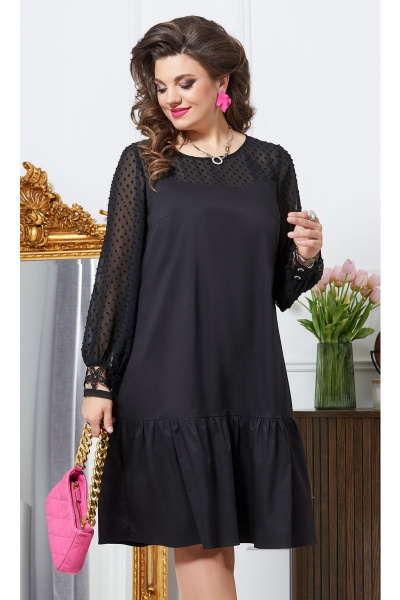 Платье Vittoria Queen 17573 черный - фото 1