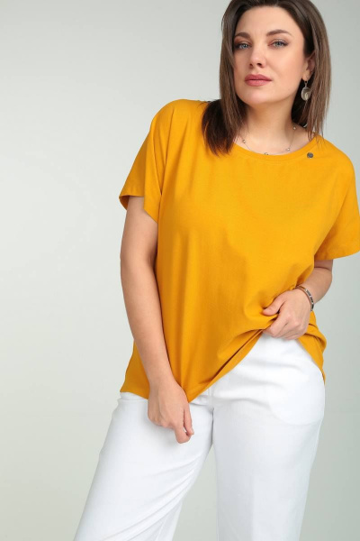 Футболка Bliss 8172 горчица - фото 1