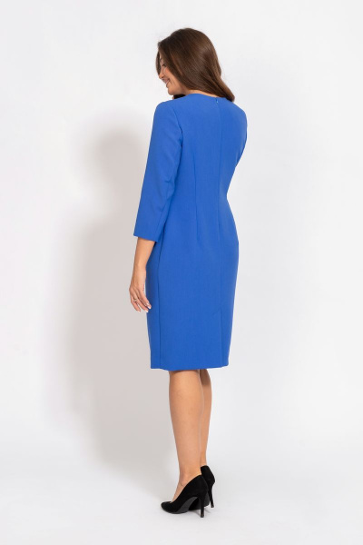 Платье Angelina 844 синий - фото 3