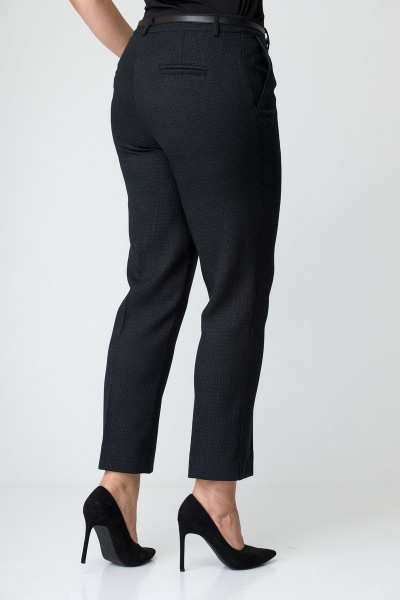 Брюки БелЭльСтиль 586-1 04 22 серая клетка - фото 4