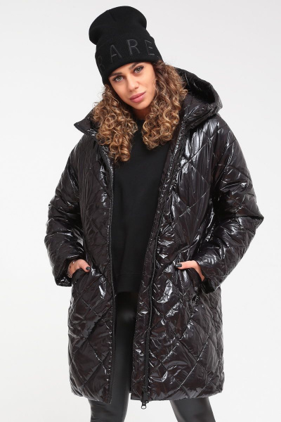 Куртка DOGGI 6342 черный-ромб - фото 8