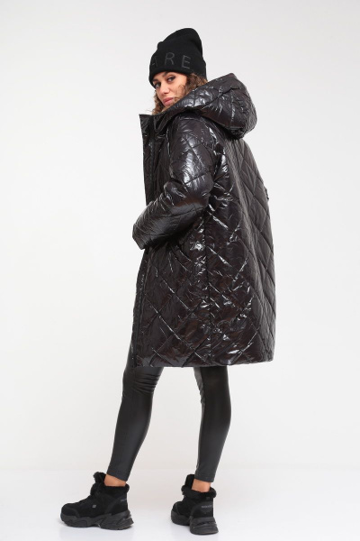 Куртка DOGGI 6342 черный-ромб - фото 5