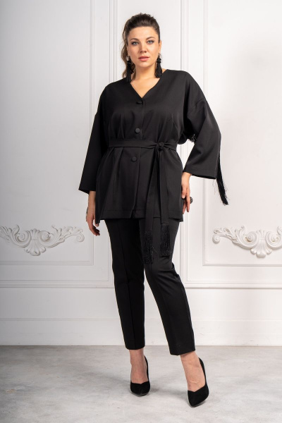 Брюки, жакет Andina 931 черный - фото 11