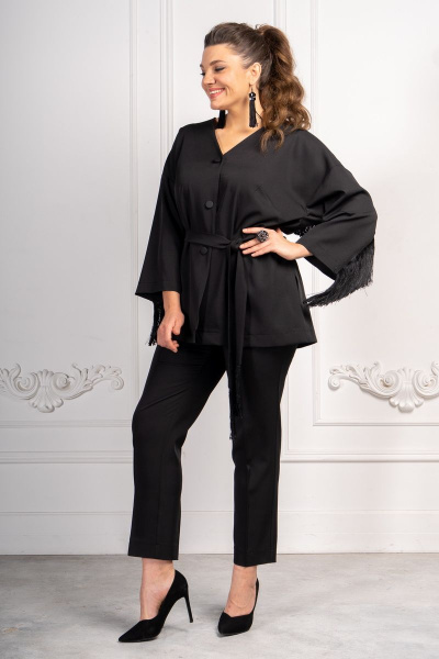 Брюки, жакет Andina 931 черный - фото 7