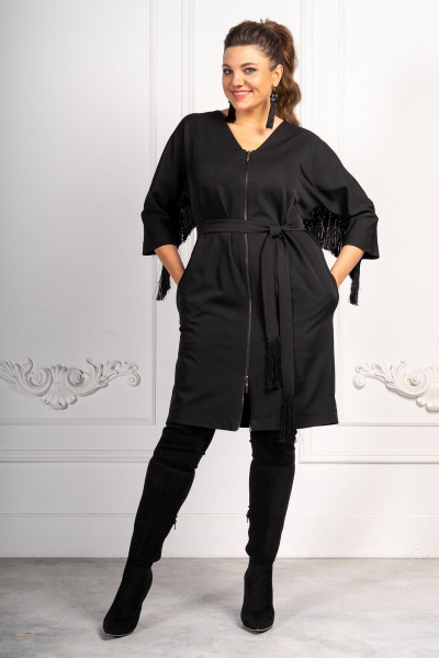 Платье Andina 813 черный - фото 1