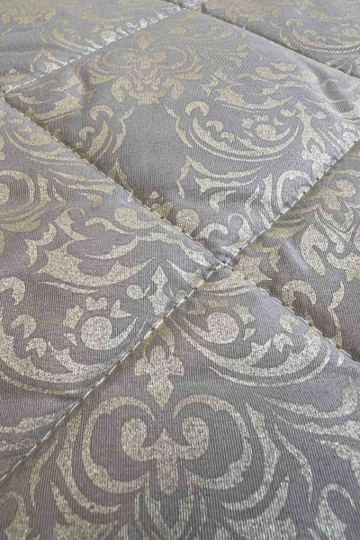 Покрывало домашнее текстильное коричневое 140x210 Файбертек П.140*210.ПЭ "Chloe" - фото 2