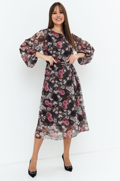 Платье Магия моды 1891 цветы - фото 3