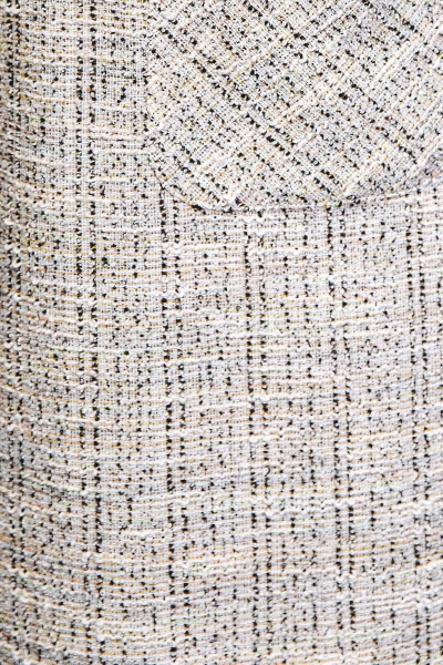 Платье прямого силуэта с накладными карманами и застежкой на пуговицы ASV 2571 серый - фото 3