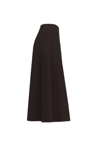 Юбка нарядный стиль из текстиля и хлопка Elema 4К-12873-1-164 коричневый - фото 2