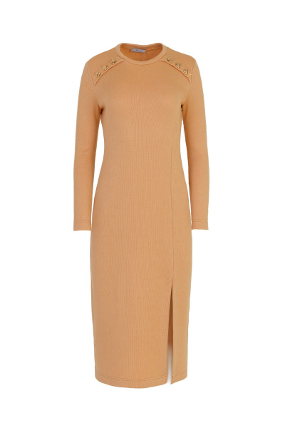 Платье Elema 5К-12295-1-170 бежевый - фото 1