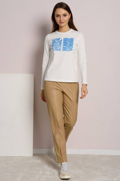 Джемпер с принтом и длинным рукавом из трикотажа Femme & Devur 30761 1.2F(170) - фото 2