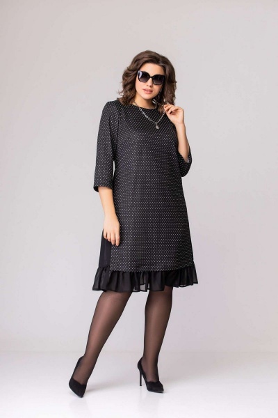 Платье EVA GRANT 1004 горох - фото 2
